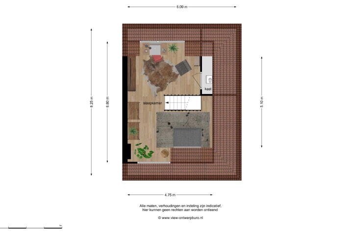 Plattegrond – Liesboslaan 85, Breda