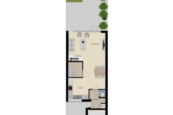 Plattegrond – Lieshoutstraat 87, Arnhem