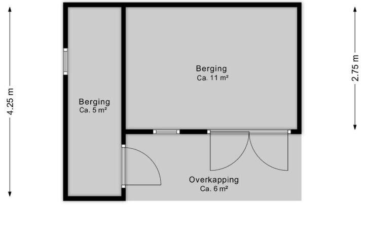 Plattegrond – Lieving 17 B, Beilen