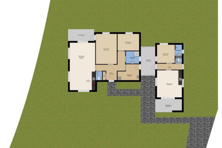 Plattegrond – Lievingerveld 900, Beilen