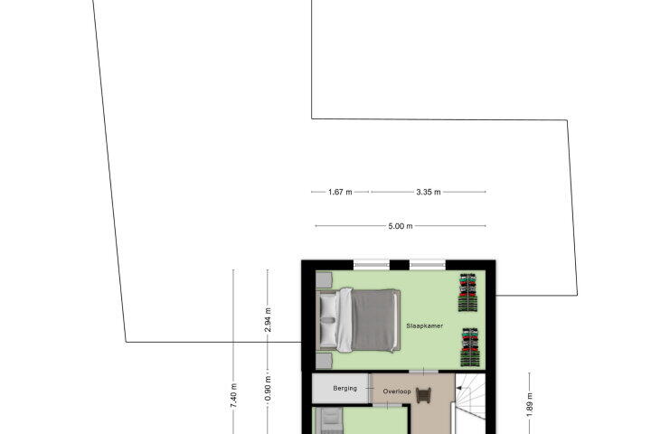Plattegrond – Lijsterstraat 10, St. Willebrord