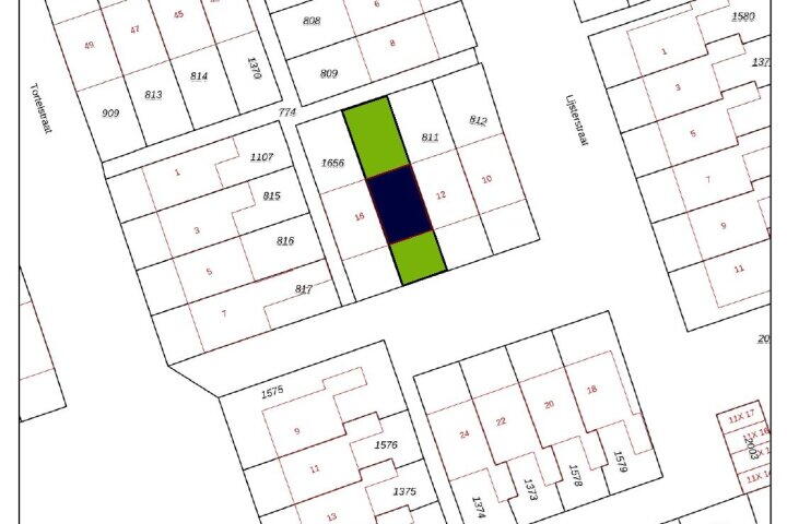 Plattegrond – Lijsterstraat 14, Norg