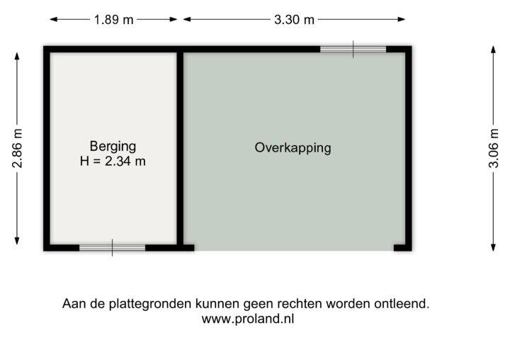 Plattegrond – Lijsterstraat 232, Enschede