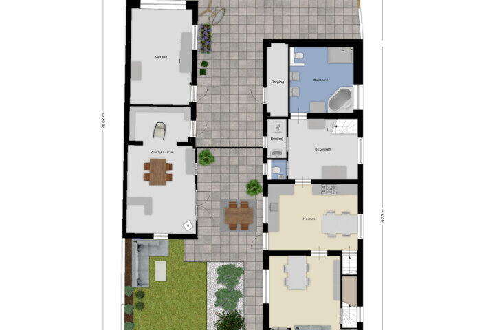 Plattegrond – Lijsterstraat 6, Zundert