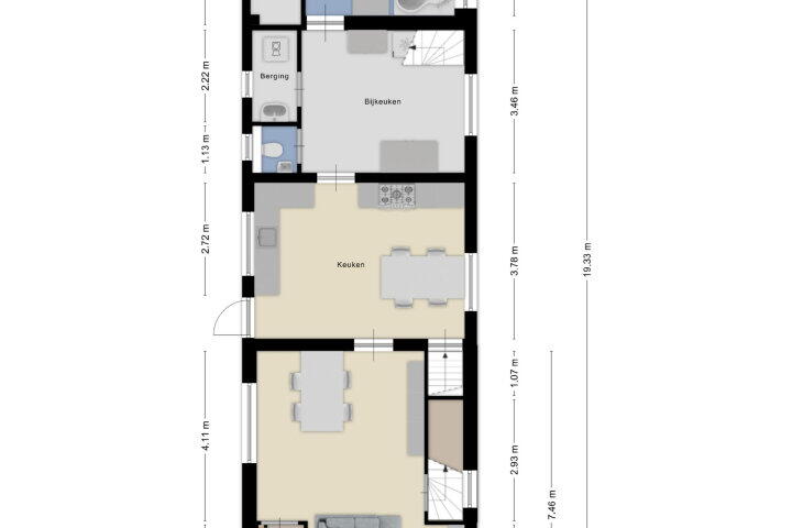 Plattegrond – Lijsterstraat 6, Zundert
