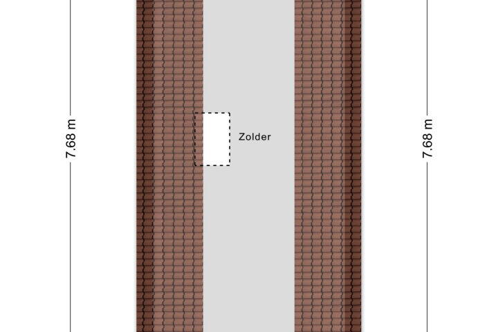 Plattegrond – Lijsterstraat 6, Zundert