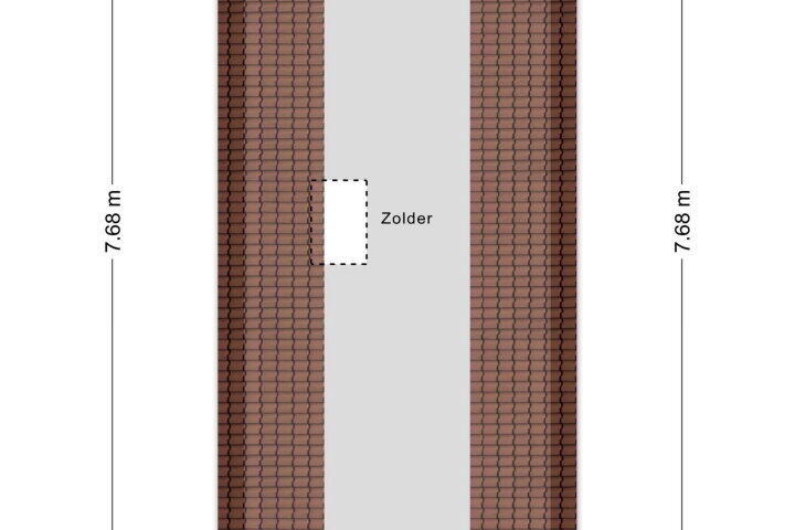 Plattegrond – Lijsterstraat 6, Zundert