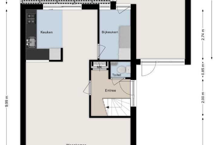 Plattegrond – Linde 2, Coevorden