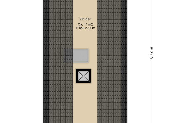 Plattegrond – Linderweg 10, Linde