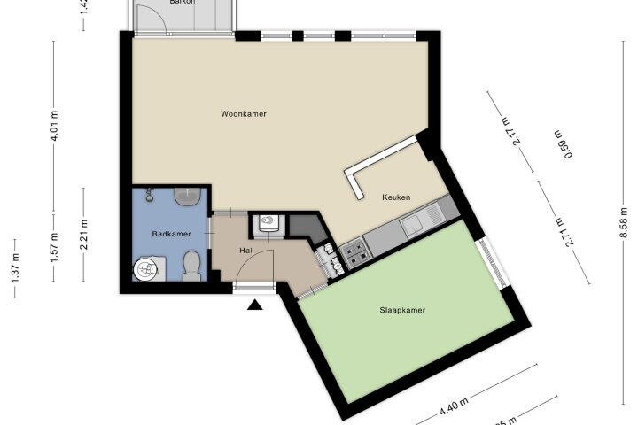 Plattegrond – Lindestraat 73, Landgraaf