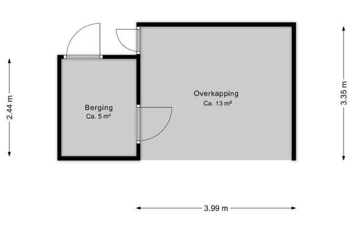 Plattegrond – Linthorst Homanstraat 7, Assen