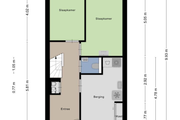 Plattegrond – Liszthof 6, Alphen aan den Rijn