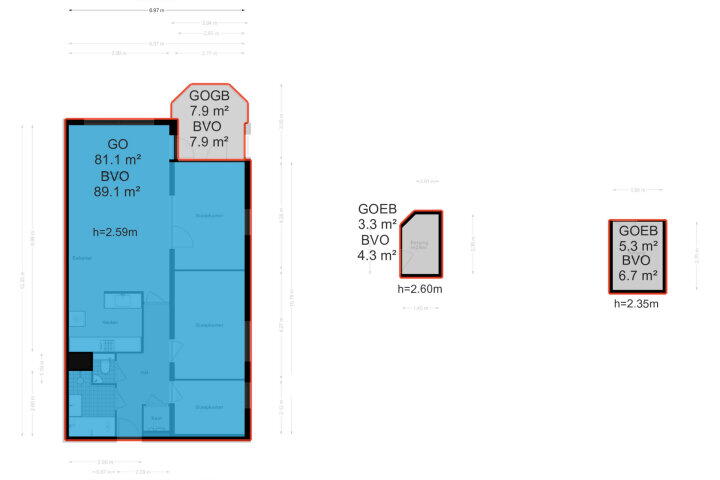 Plattegrond – Logger 172, Amstelveen