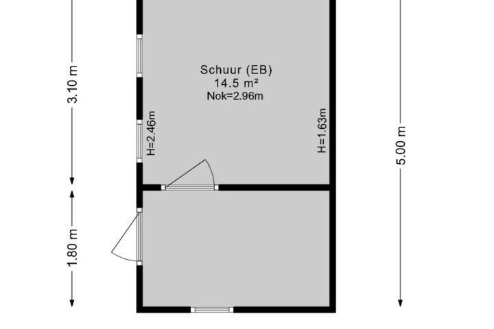 Plattegrond – Lonerbroekweg 15, Loon