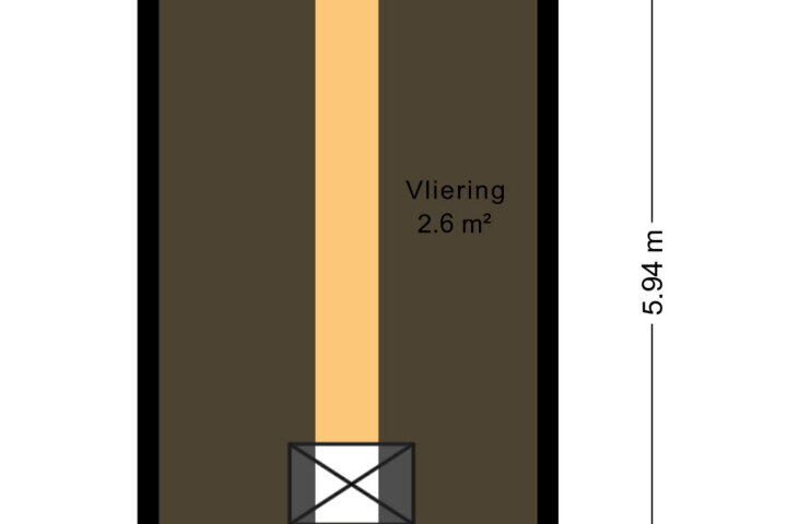 Plattegrond – Looijersgracht 29, Steenwijk