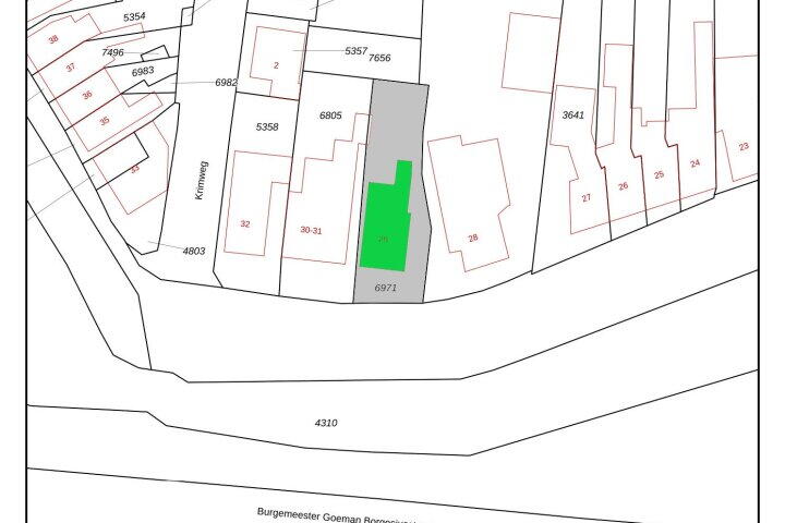 Plattegrond – Looijersgracht 29, Steenwijk