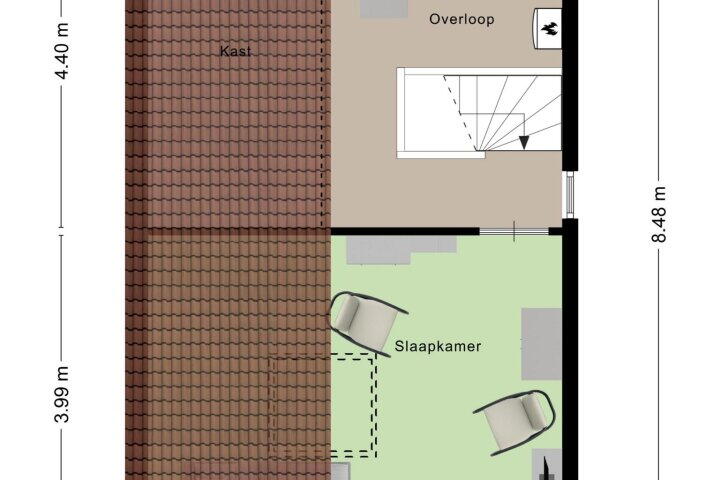 Plattegrond – Lotusberg 7, Roosendaal