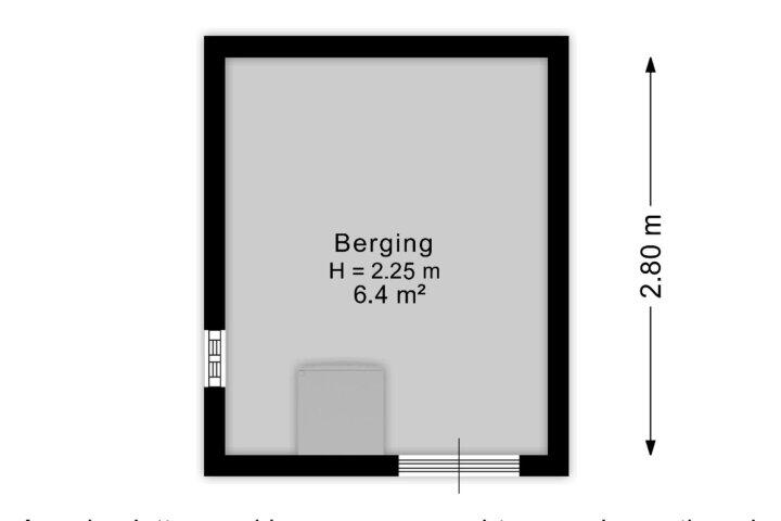 Plattegrond – Louise de Colignystraat 2, Alphen aan den Rijn