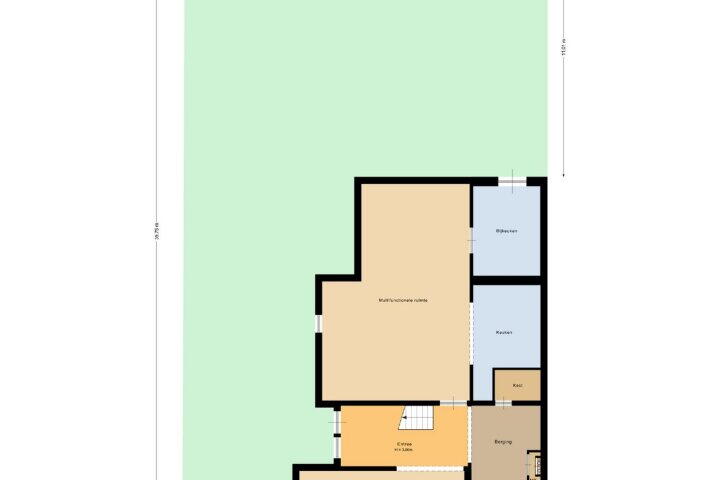 Plattegrond – Luchtenstein 13 A, de Wijk