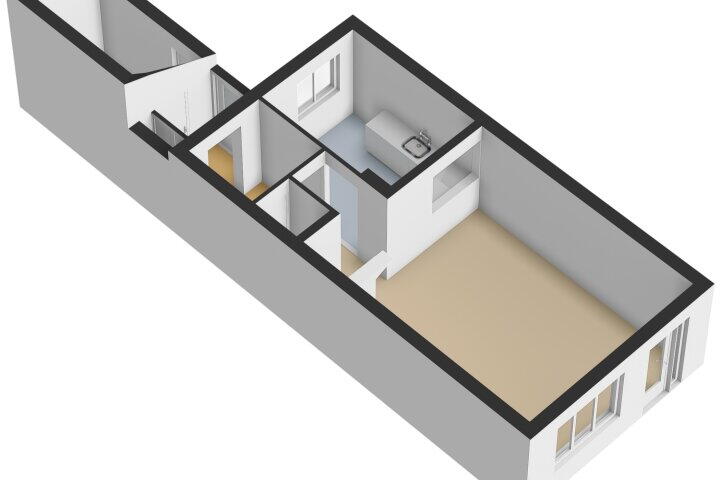 Plattegrond – Lunenburg 18, Vlissingen