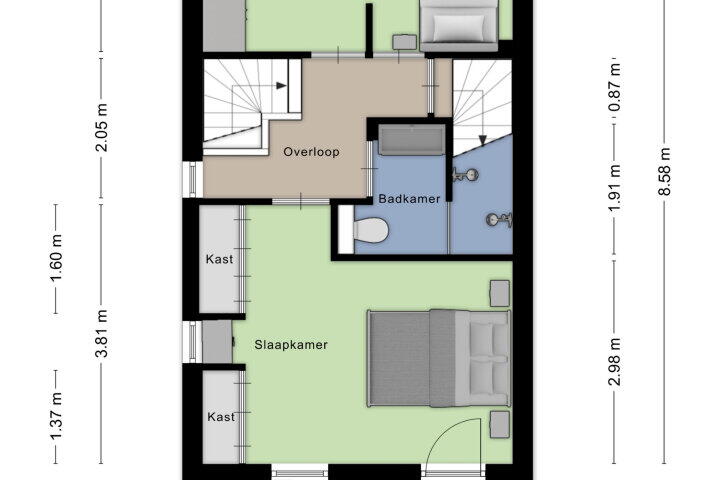 Plattegrond – Lupineberg 1, Roosendaal