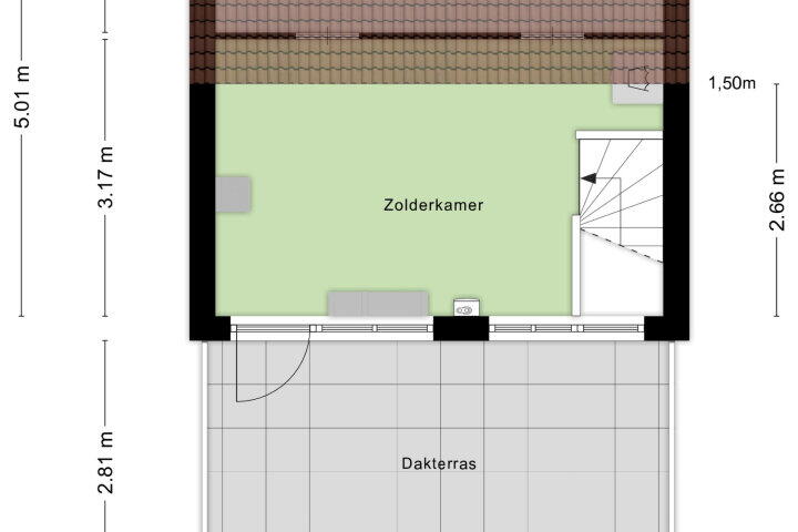 Plattegrond – Lupineberg 96, Roosendaal