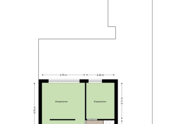 Plattegrond – Luykenlaan 3, Roosendaal