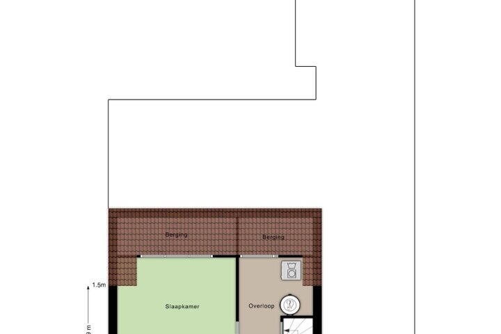 Plattegrond – Luykenlaan 3, Roosendaal