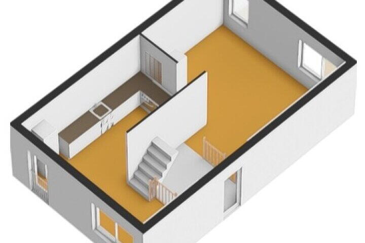 Plattegrond – Maandagstraat 44, Almere