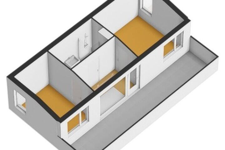 Plattegrond – Maandagstraat 44, Almere