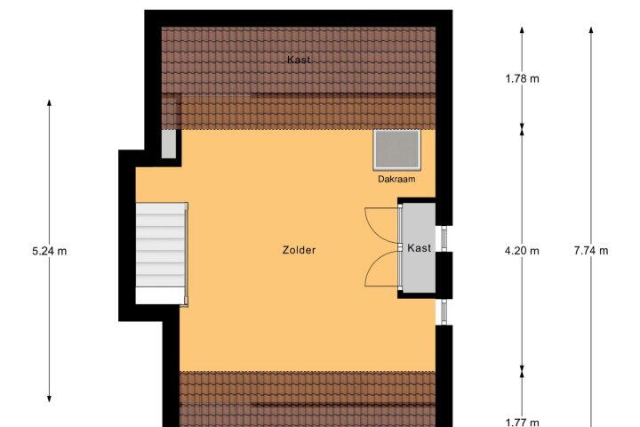 Plattegrond – Maastrichterstraat 147, Brunssum