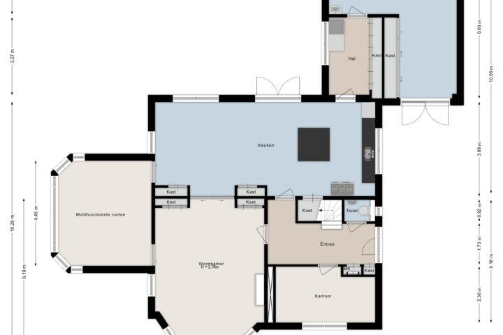Plattegrond – Magistraat 11, Steenwijk
