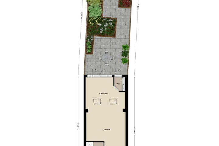 Plattegrond – Magnolialaan 24, Lent