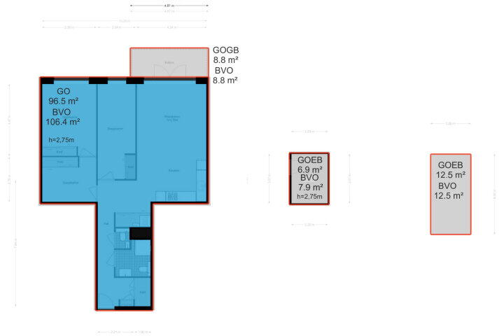 Plattegrond – Maimonideslaan 133, Amstelveen