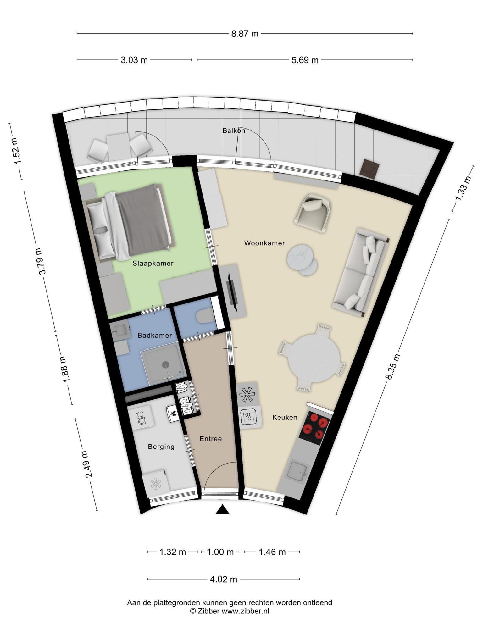Plattegrond 1 - Maisberg 160, Roosendaal