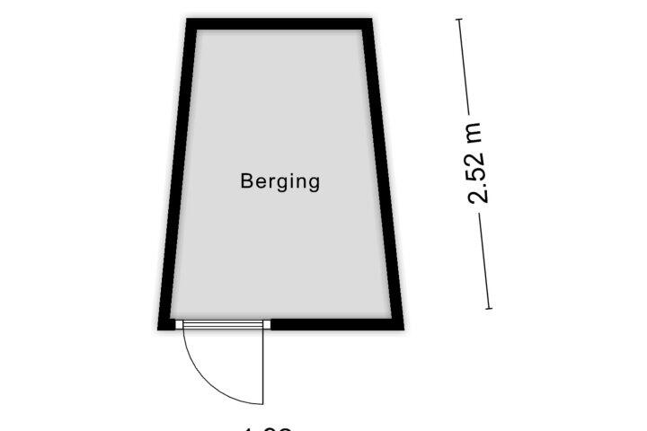Plattegrond – Maïsberg 166, Roosendaal