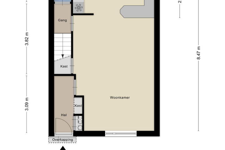 Plattegrond – Malvabeemd 28, Maastricht