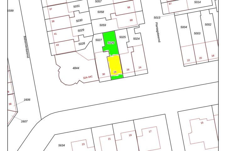 Plattegrond – Malvabeemd 28, Maastricht