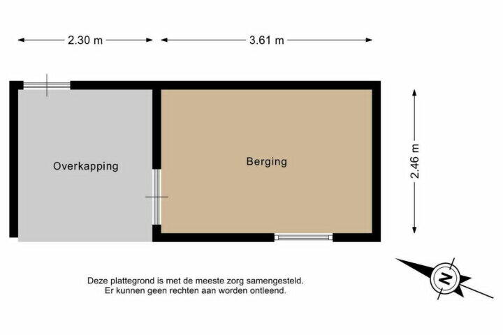 Plattegrond – Malvert 1130, Nijmegen
