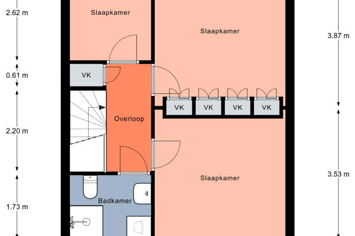 Plattegrond – Malvert 1205, Nijmegen