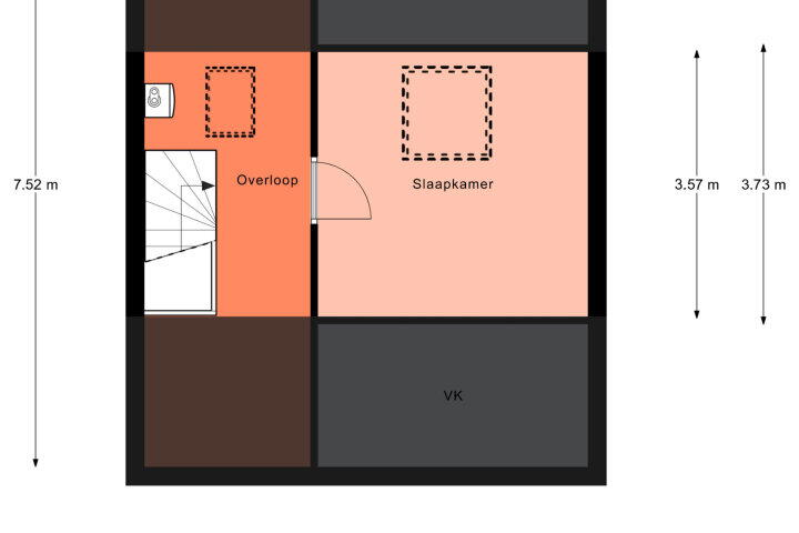 Plattegrond – Malvert 1205, Nijmegen