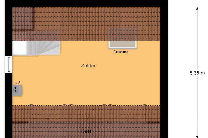 Plattegrond – Marga Klompelaan 4, Vlissingen