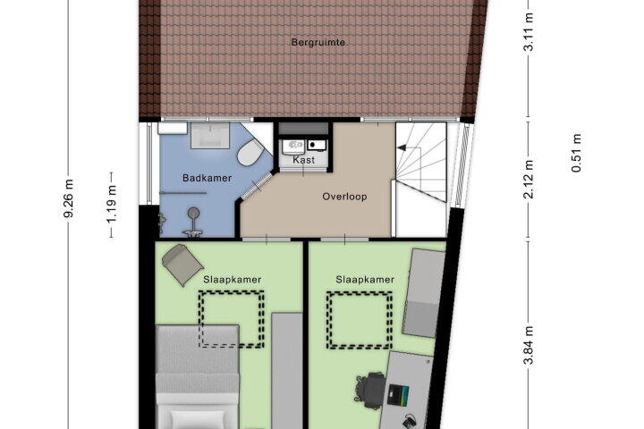 Plan – Margrietberg 10, Roosendaal