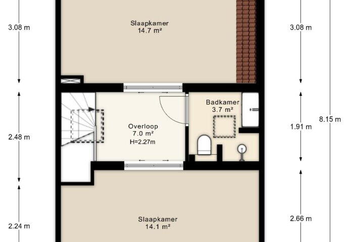Plattegrond – Margriete van Clevelaan 2, Amstelveen