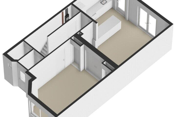 Plattegrond – Margriete van Clevelaan 2, Amstelveen