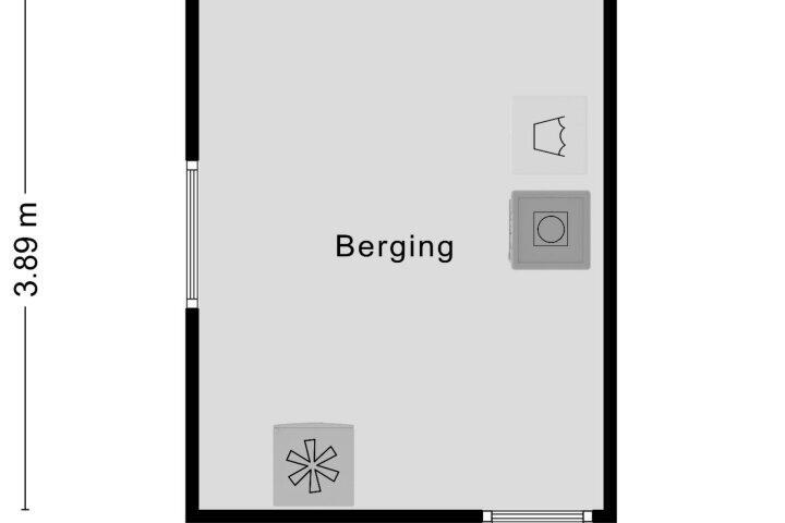 Plattegrond – Margrietstraat 1, Beek