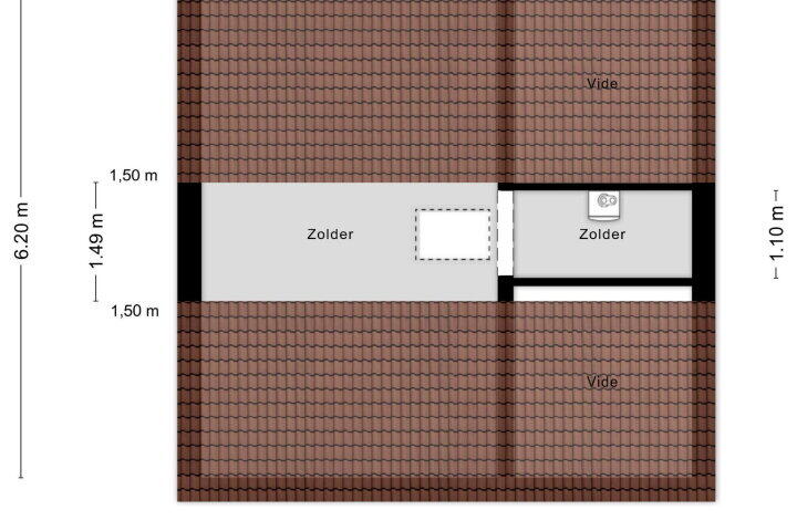 Plattegrond – Margrietstraat 9, Wijchen