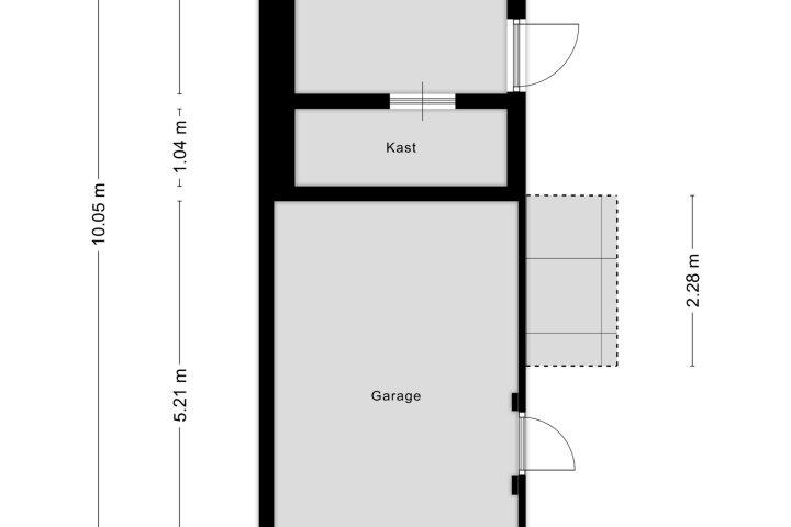 Plattegrond – Margrietstraat 11, Wijchen