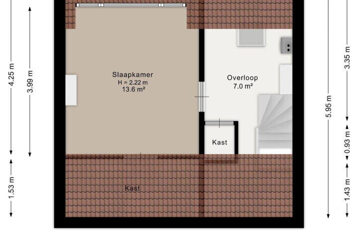 Plattegrond – Margrietstraat 31, Sint-oedenrode