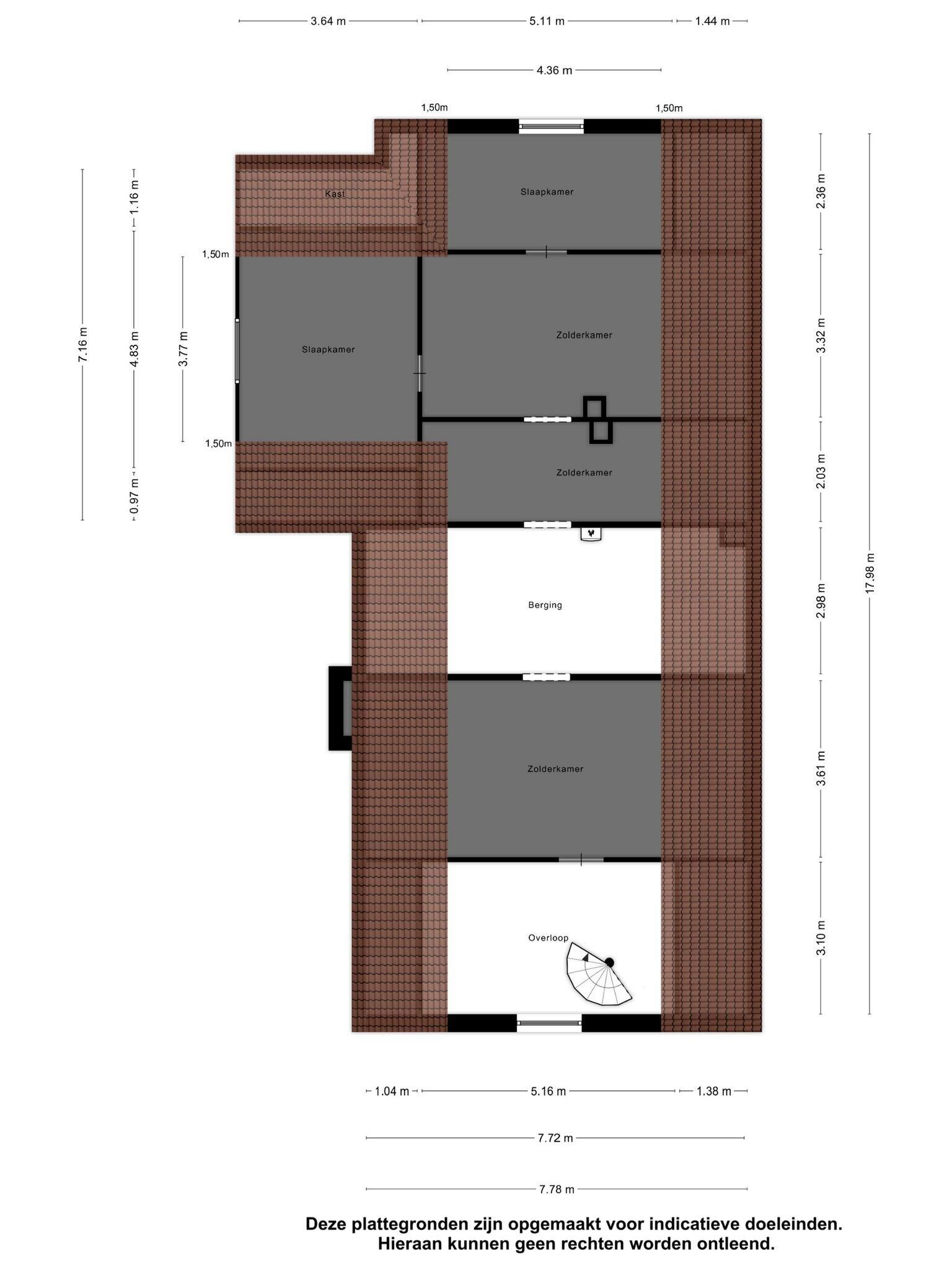 Plattegrond 2 - Marialaan 113, Reusel